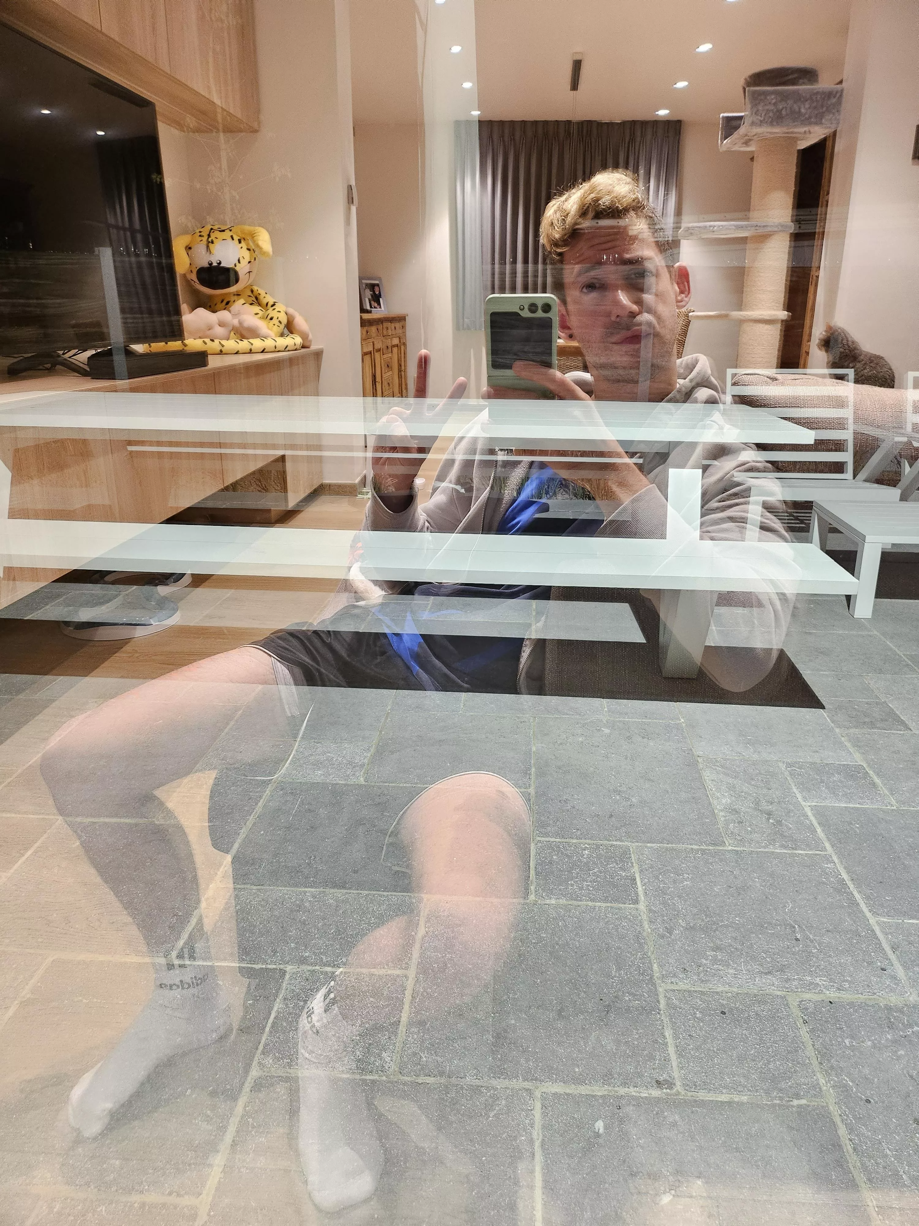 Mirror mirror on the wall (actually window but eh lol) posted by Healthy_Inflation_69