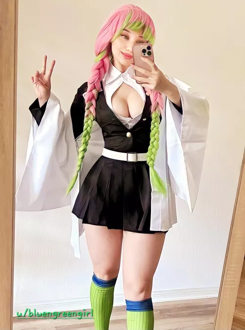 Mitsuri Kanroji [Self] by BluenGreenGirl