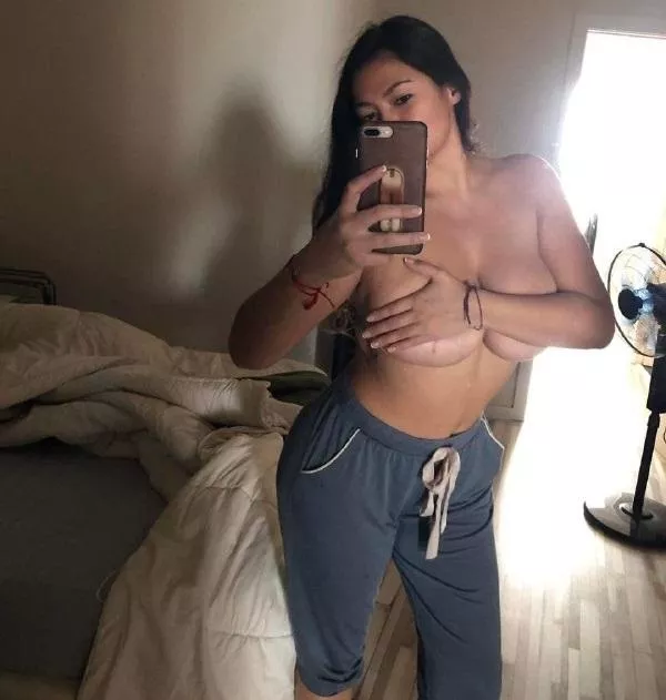 My neighbour said I have great boobs..thoughts? posted by ameliagotcaughtagain