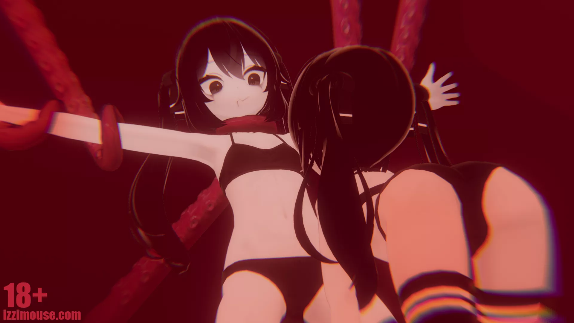 my tentacle buddy manifests a new friend (oc) posted by izzimouse