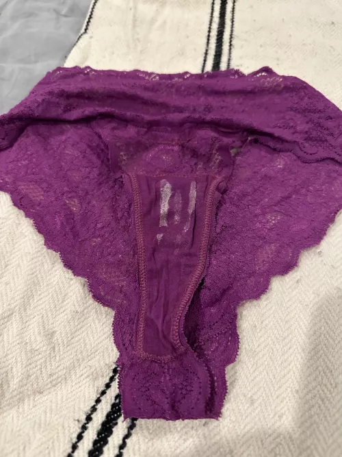 Nice stain from a day’s wear! by cheekydoc1