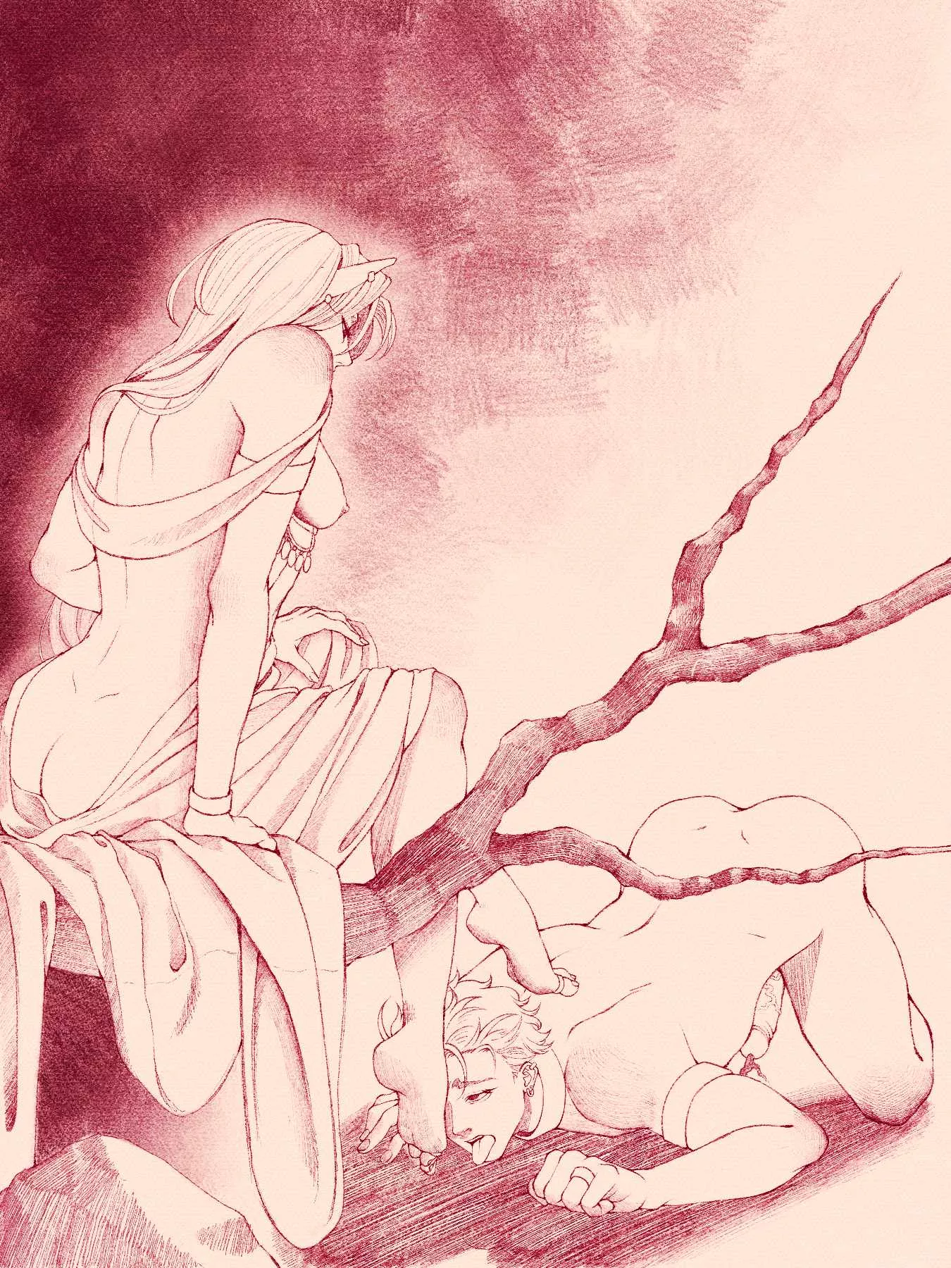 [OC] Worship your queen ~ posted by PoppyDropplet