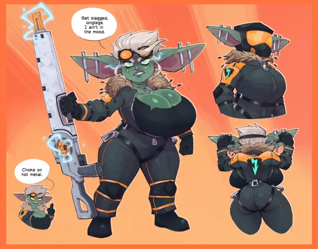 Quinn, Leader of the Bolt Riders!, by zegryphos by morapol