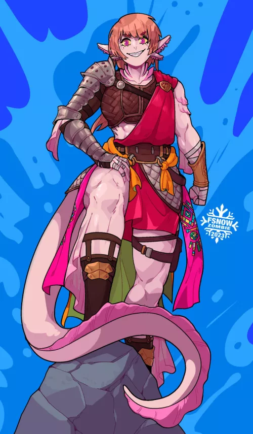 Triton warrior, by fsnowzombie by morapol