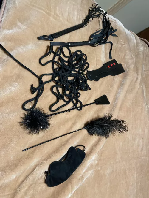 Which ones should he use on me tonight? by Fun-Impression5518