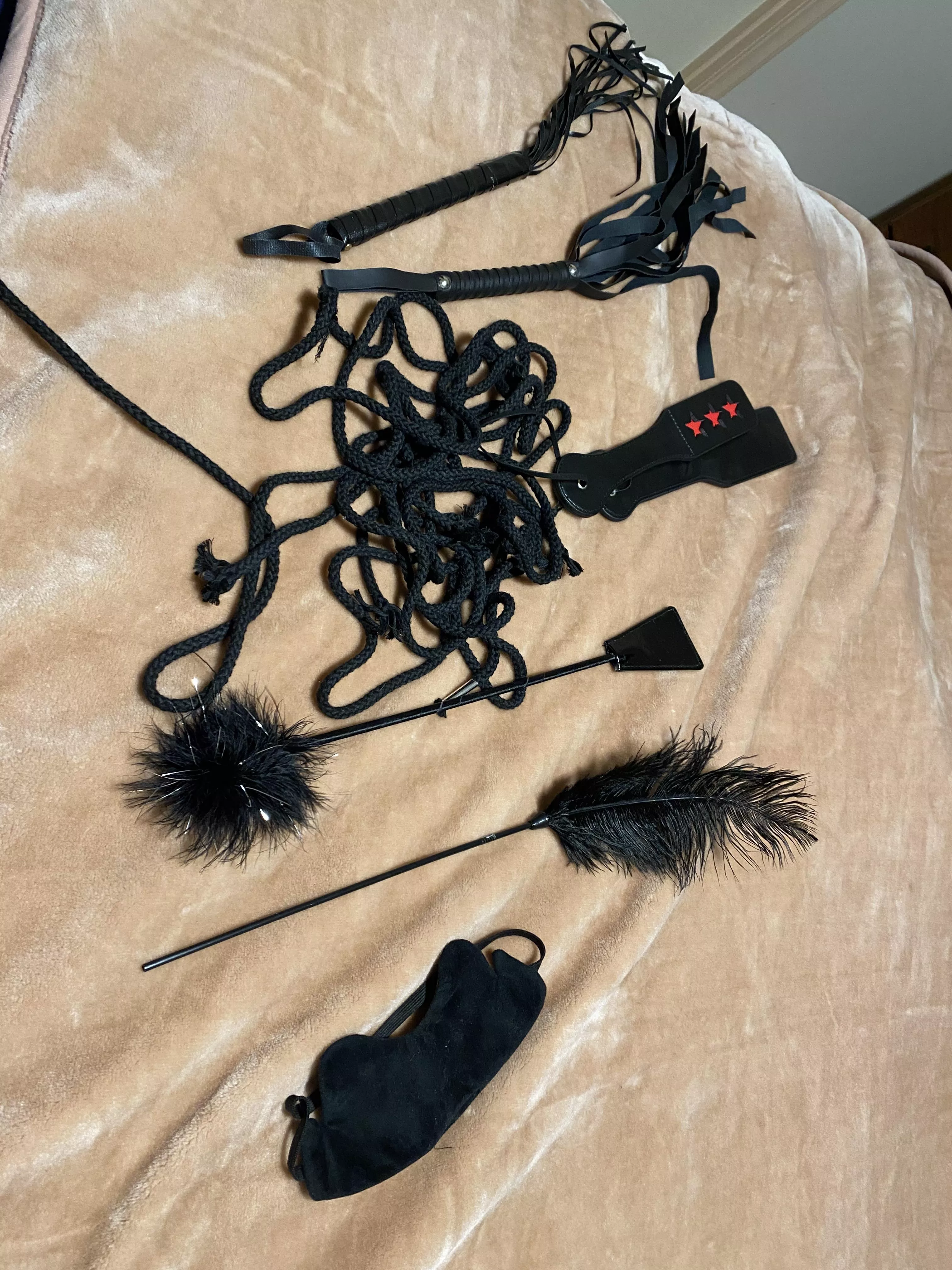 Which ones should he use on me tonight? posted by Fun-Impression5518