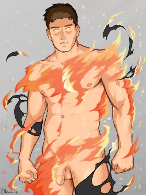 Who else is thirsting like crazy over Golden Boy in Gen V? by blank_page_drawings