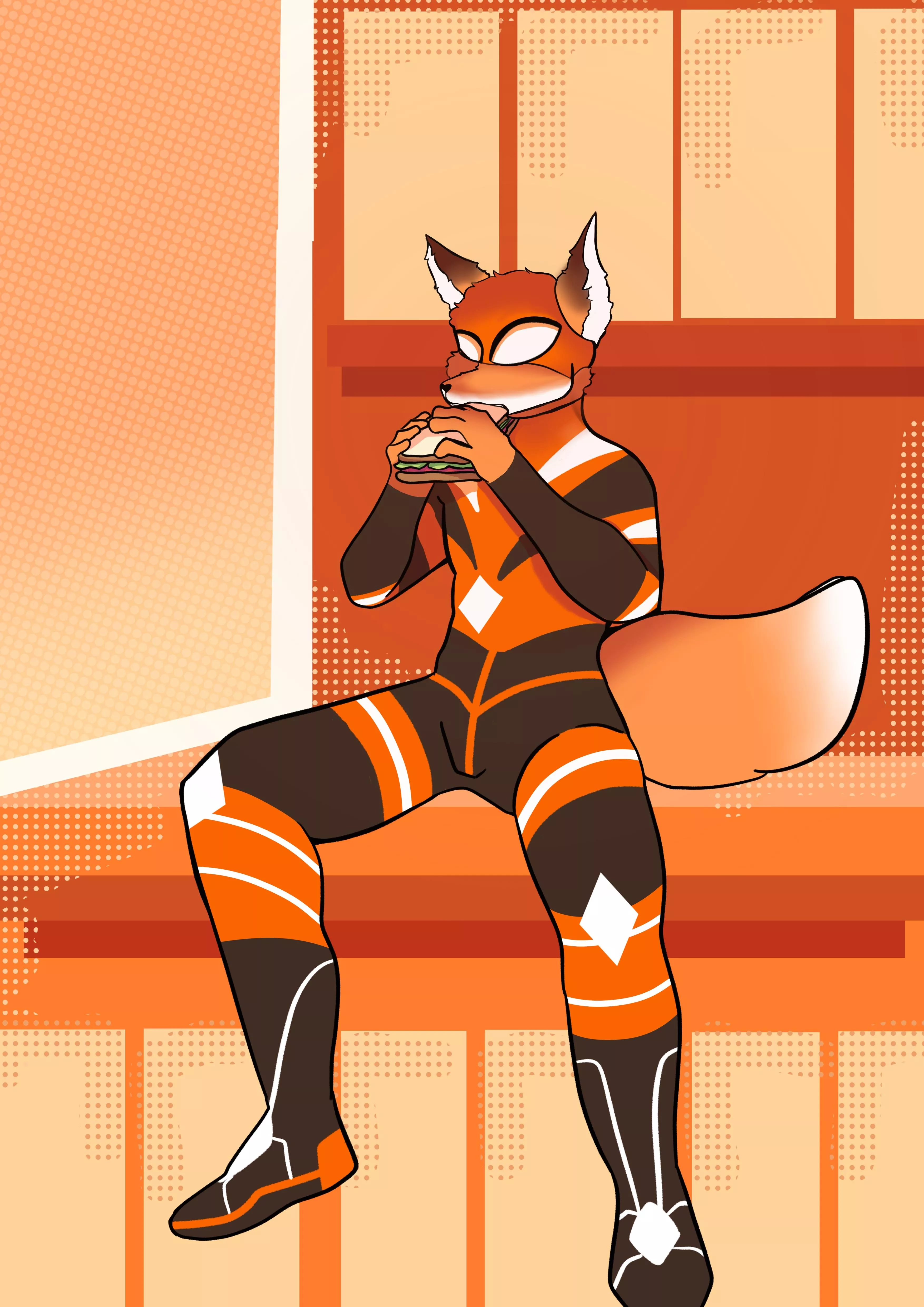 Ask anything and I’ll reply as my Sider-Sona Spider-Fox posted by Americankitsune1