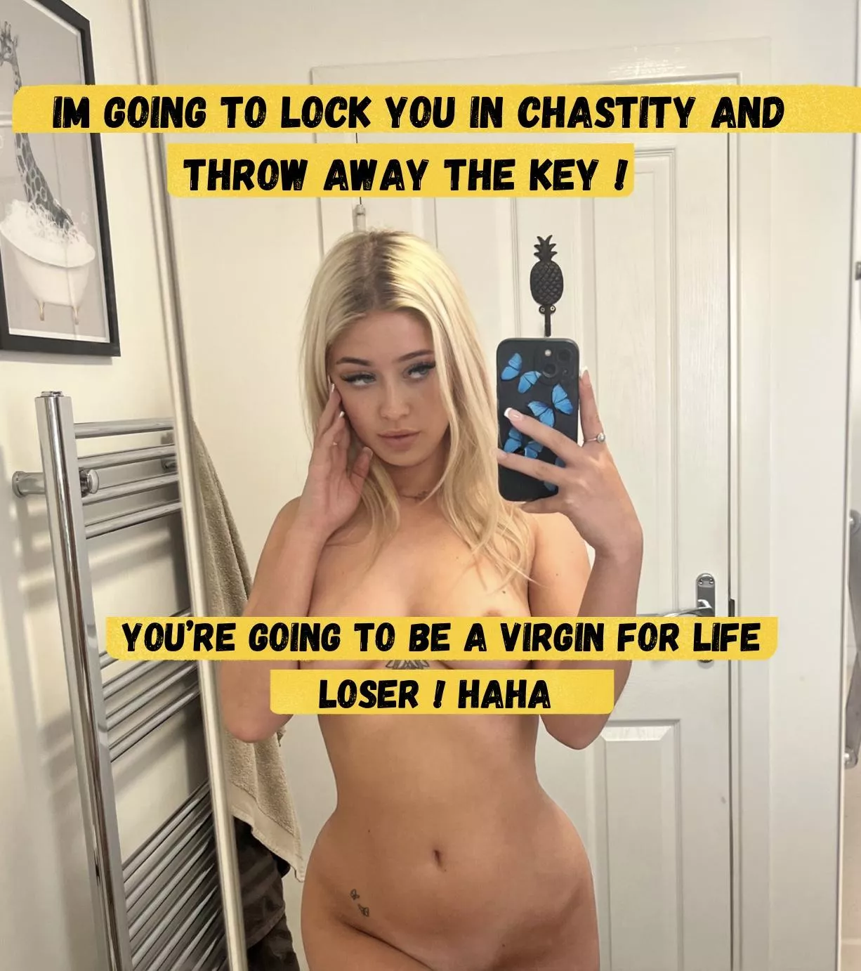 Be a virgin for like loser posted by GoddessLayla69