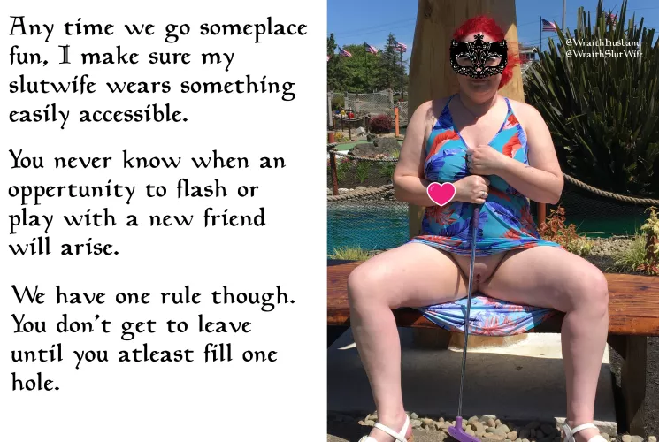 Best way to play put put. by WraithHusband