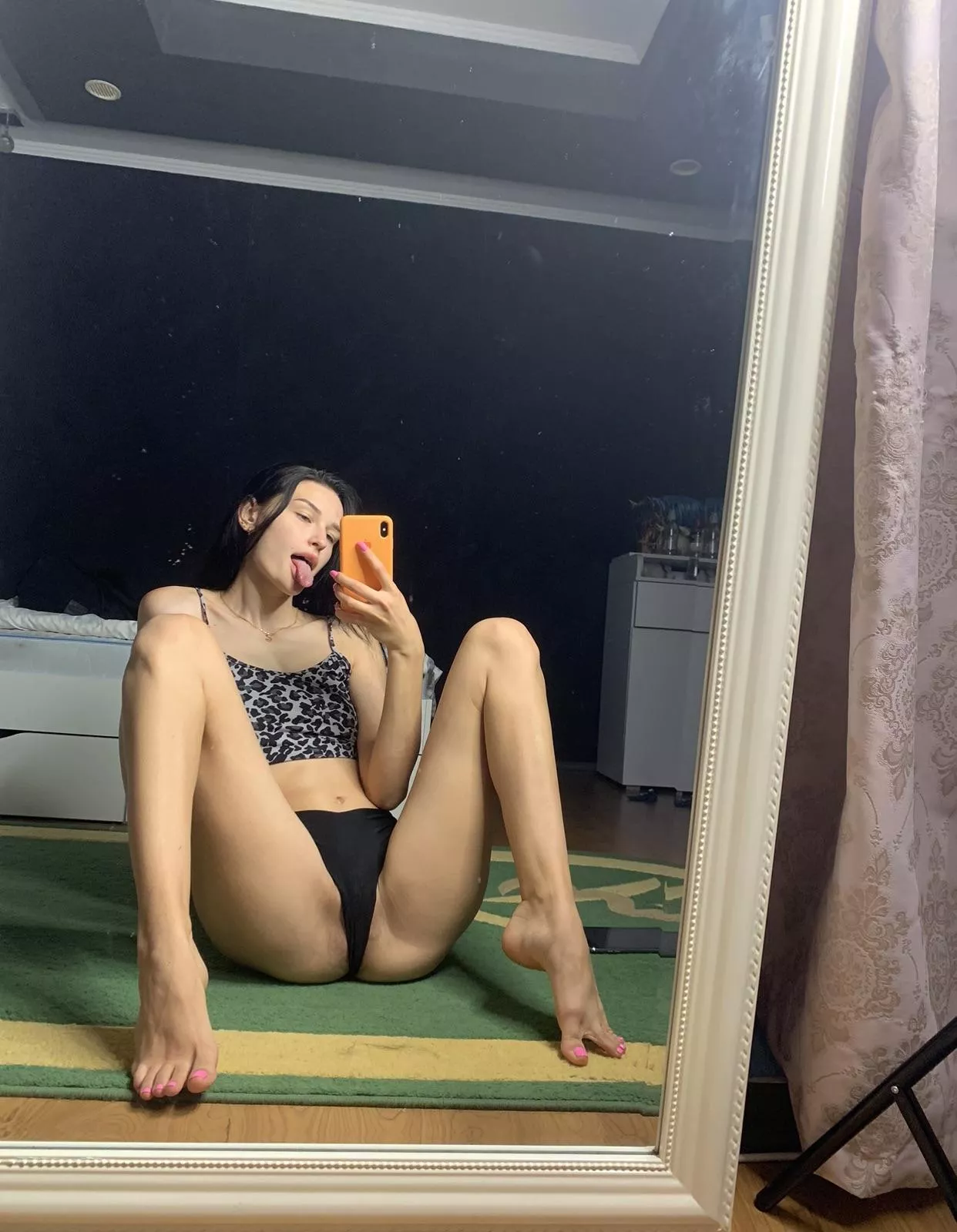 Crop top game strong, ready for a tease? 😏 posted by desh_nights_