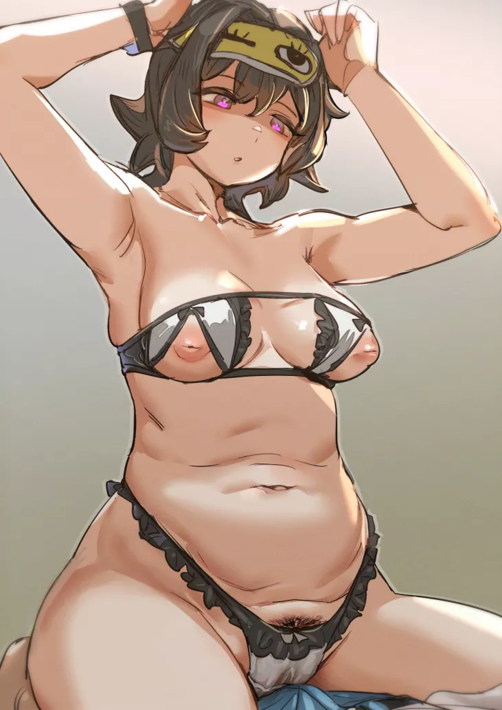 Damn those belly rolls posted by Kindly_Holiday_8469