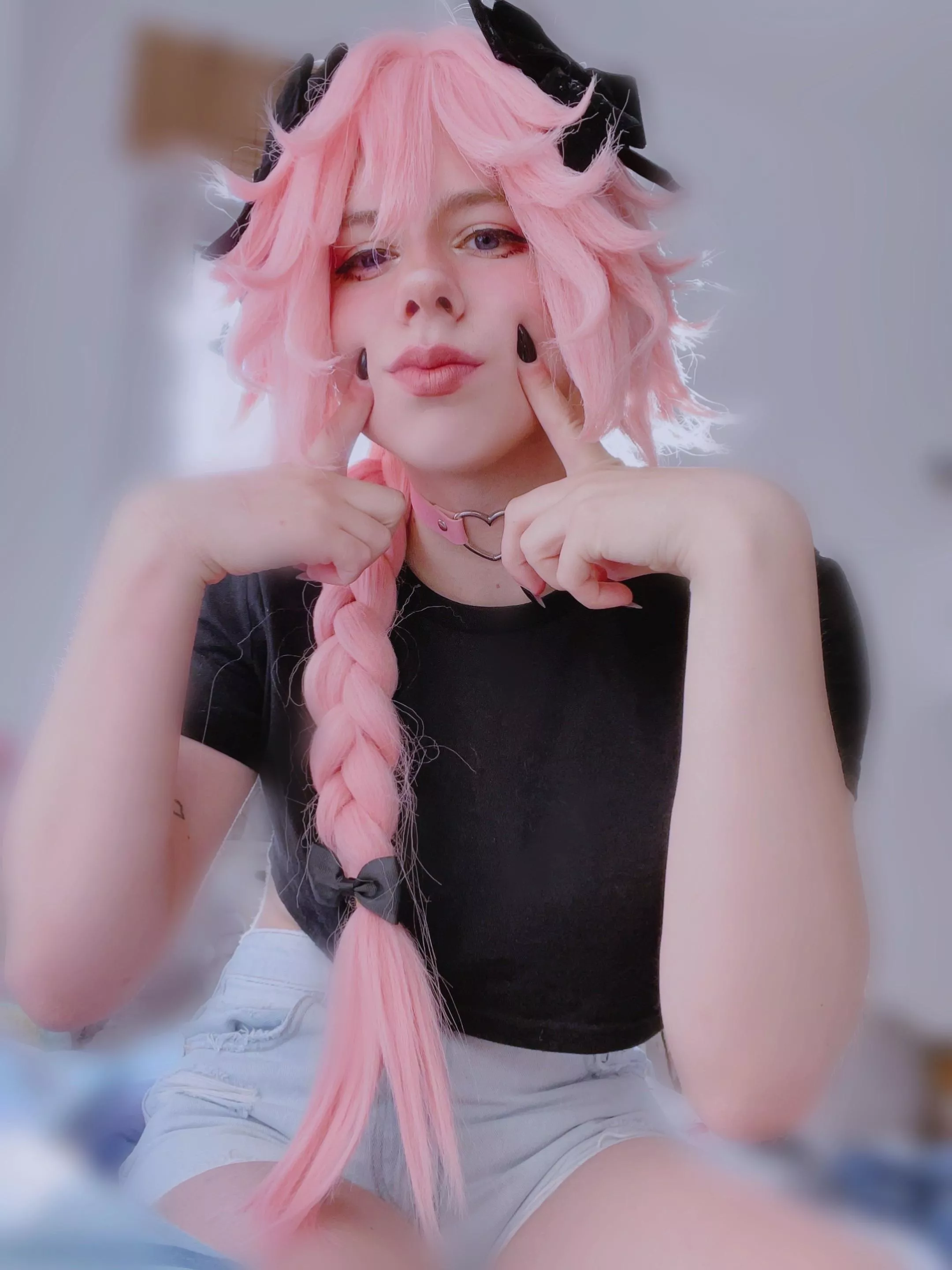 do you like my Astolfo Cosplay? :3 posted by seraphicbunnix