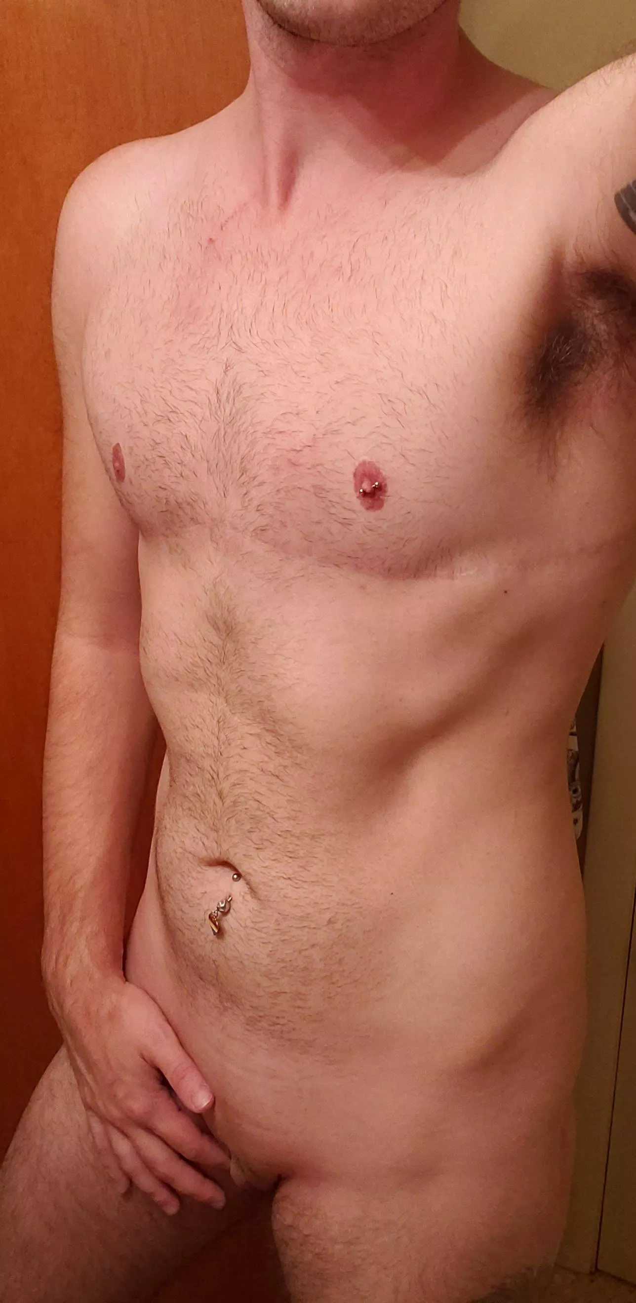 Enjoying otter status before I feel like being a twink again 😌 (30, they/he) posted by FenrirsTeeth