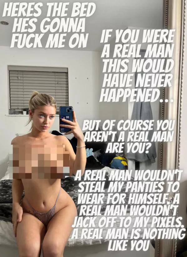 Face the facts, cuck! You'll never be a real man [F19] posted by GoddessLayla69