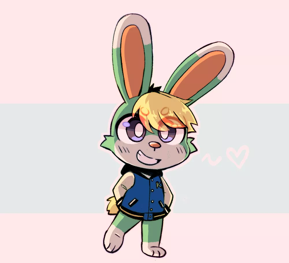 funny bunny posted by lupeylycan