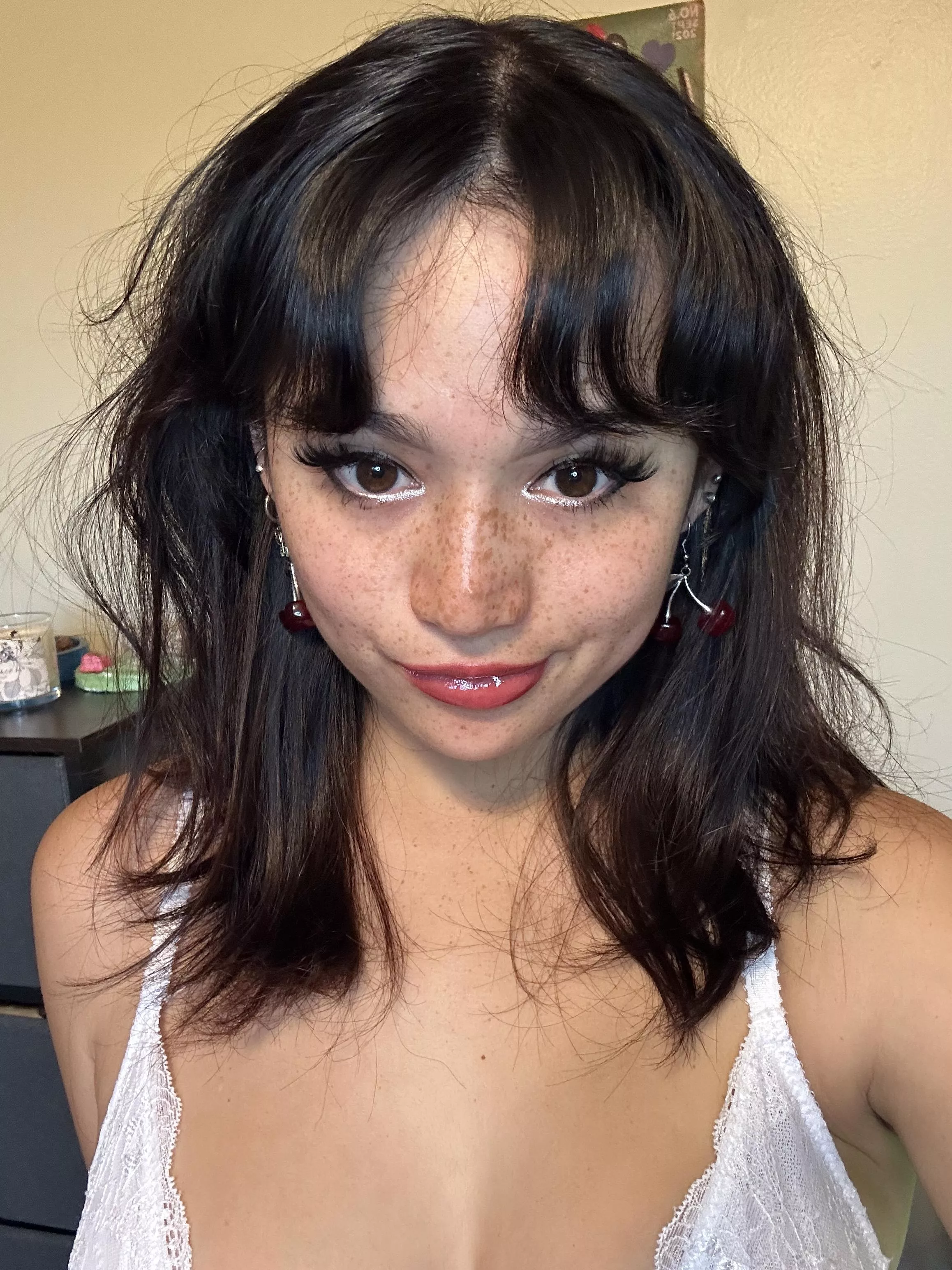 If you love freckles, i'll date you. posted by NumerousMutation