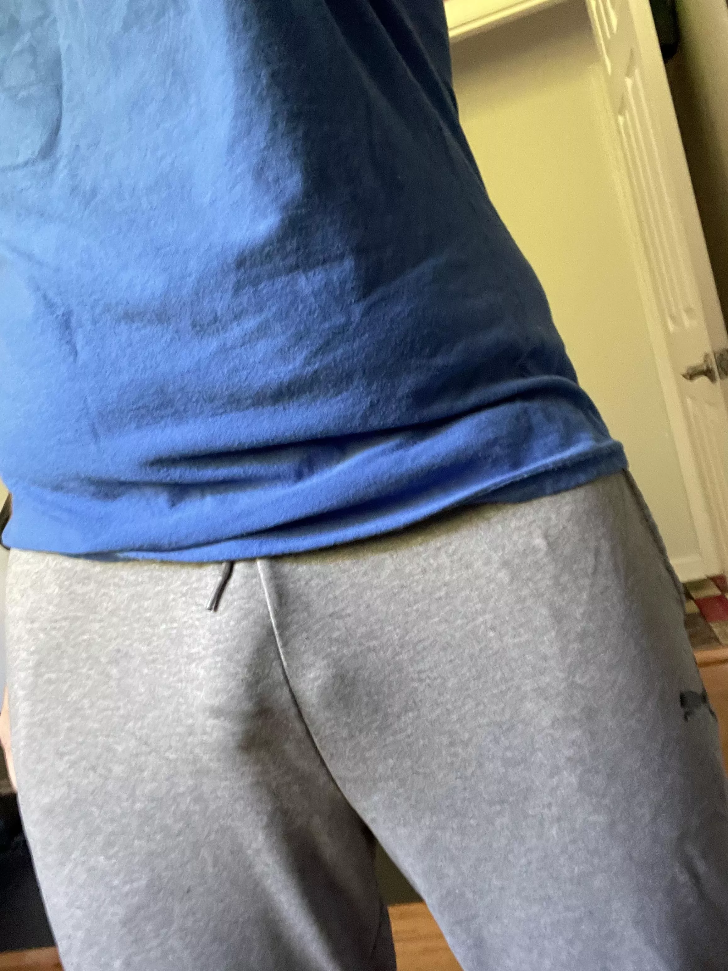 My wife likes the grey pants. posted by thcknhppy