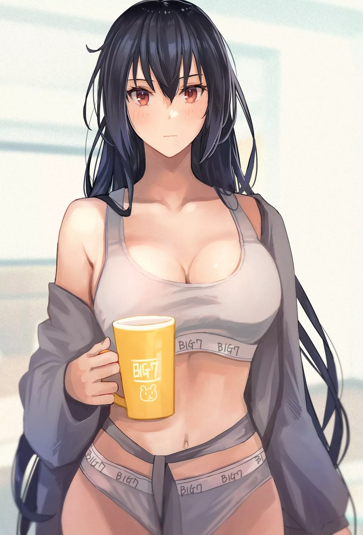 Nagato in underwear (@skchkko) [Kancolle] posted by namiaiman