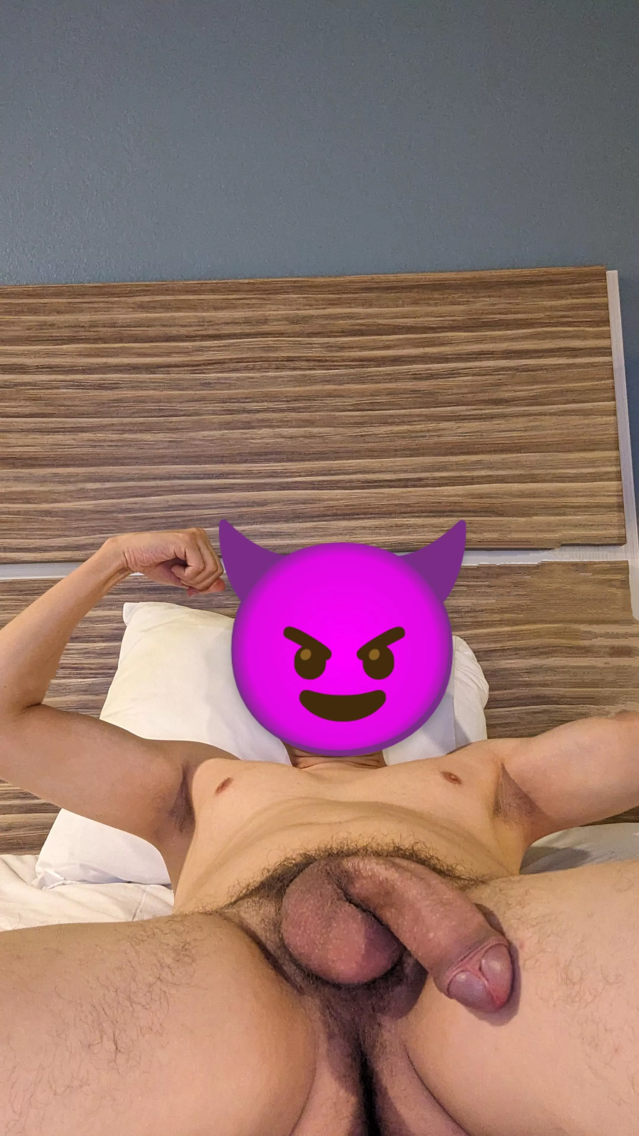 Not that hairy but still love showing off posted by shyguy3158