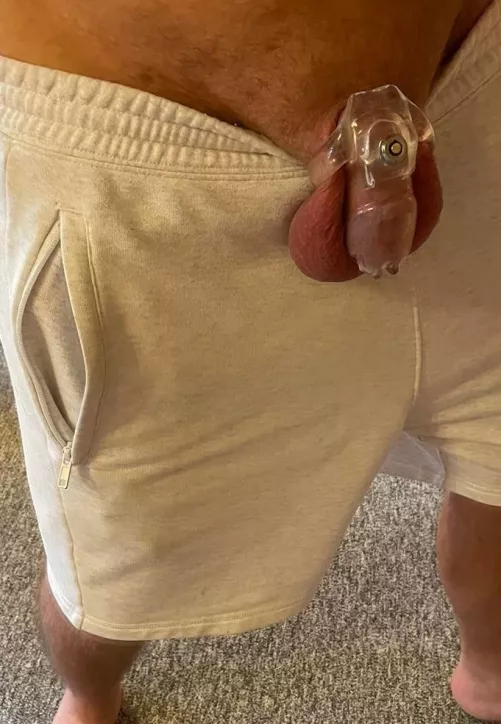 permanently in the cage, submissive and obedient...can I be your cuckold?🥰 by Zyxdelux