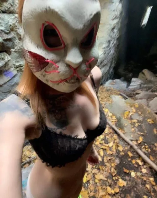 Ready to go to my rabbit hole? by riverlily66onfn