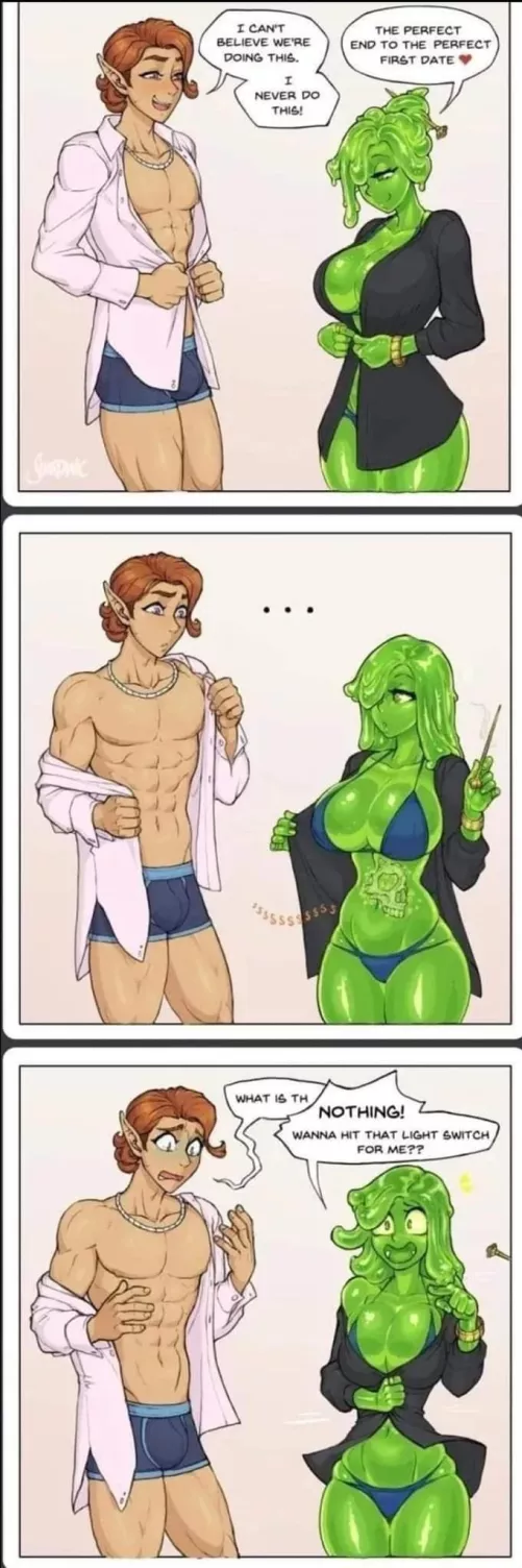 {Request} Looking to find the artist for this little comic I stumbled across, no luck with reverse image search and can’t quite make out signature. by reacherfox