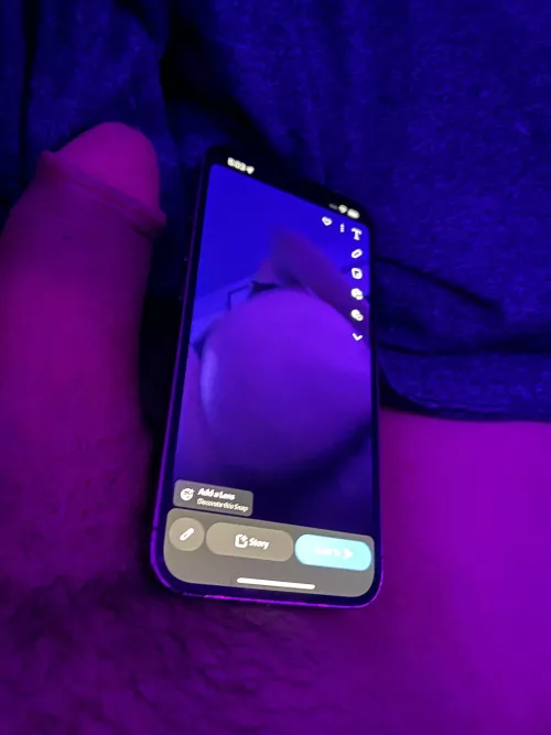 When she sends a snap by MileHighDILF420