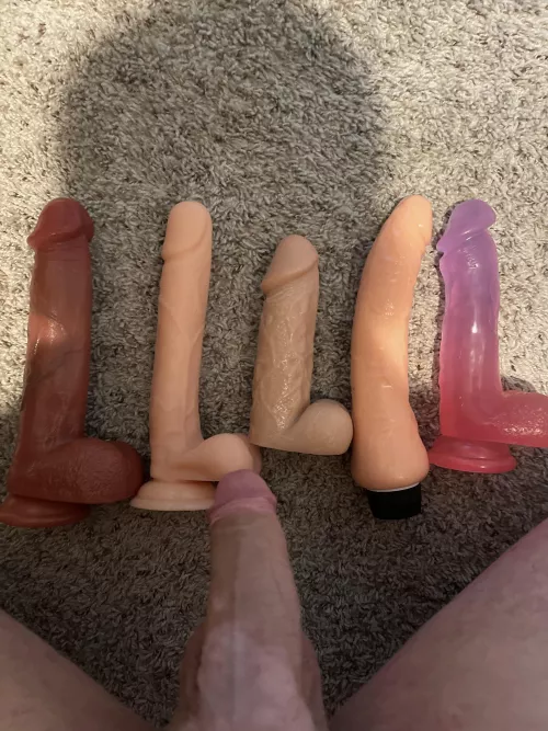 30 m. Anybody wanna play with some dildos? by AffectionateBird8867