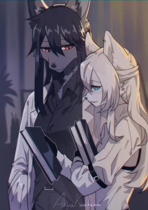 Art trade with Fade (by me) by AkiyaKamikawa