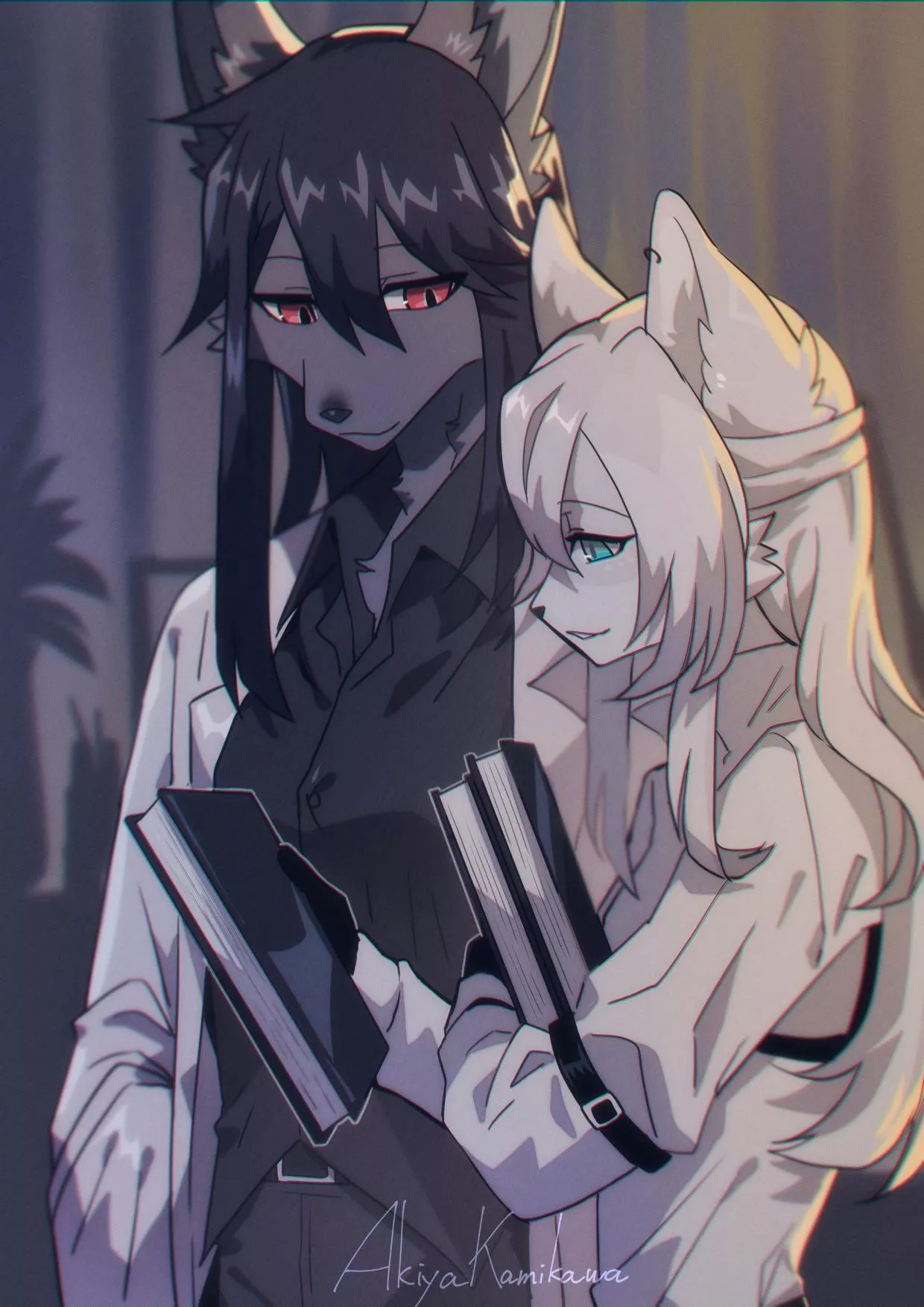 Art trade with Fade (by me) posted by AkiyaKamikawa