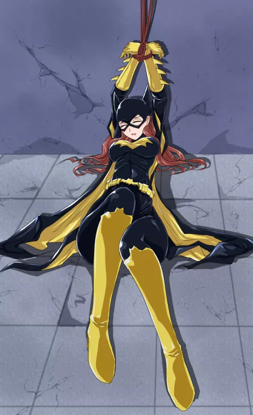 Batgirl Knocked unconscious and tied up! by CypherSM