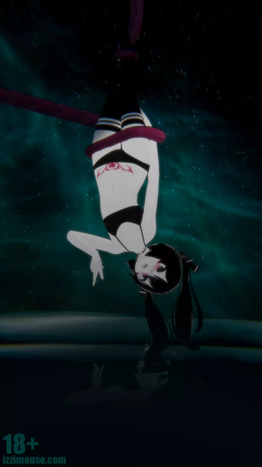 going for a dip posted by izzimouse