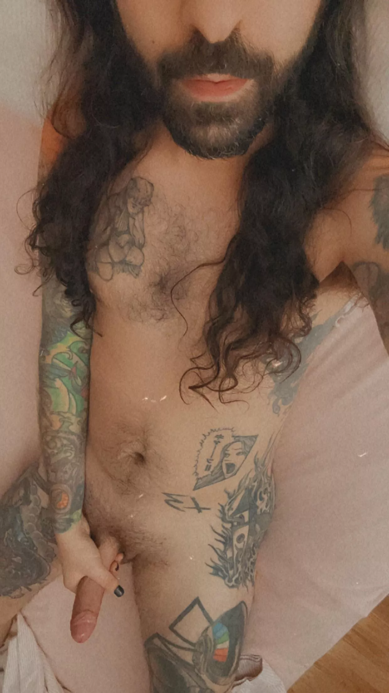 I’ve heard you like long haired guys with tattoos posted by xxxtattedguyxxx
