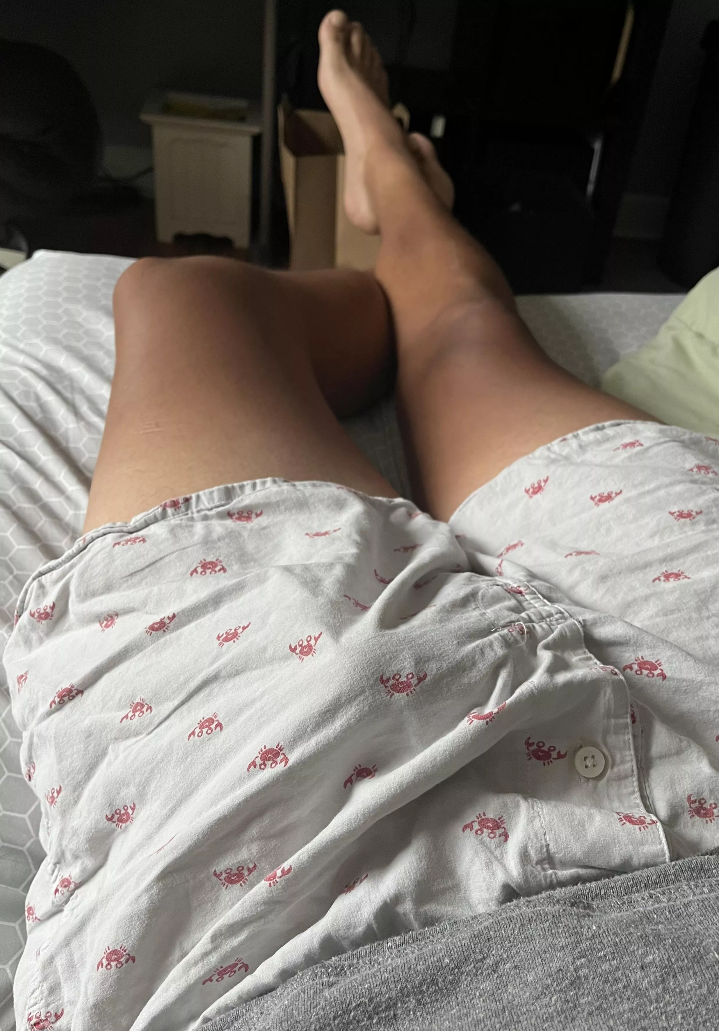 Laying looking at bulges posted by Lost_Audience_5502