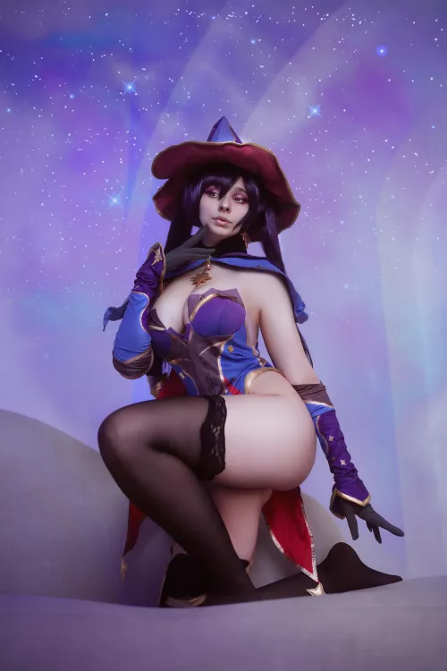 Mona by mia_green_tea [genshin impact] by Mia__green__tea