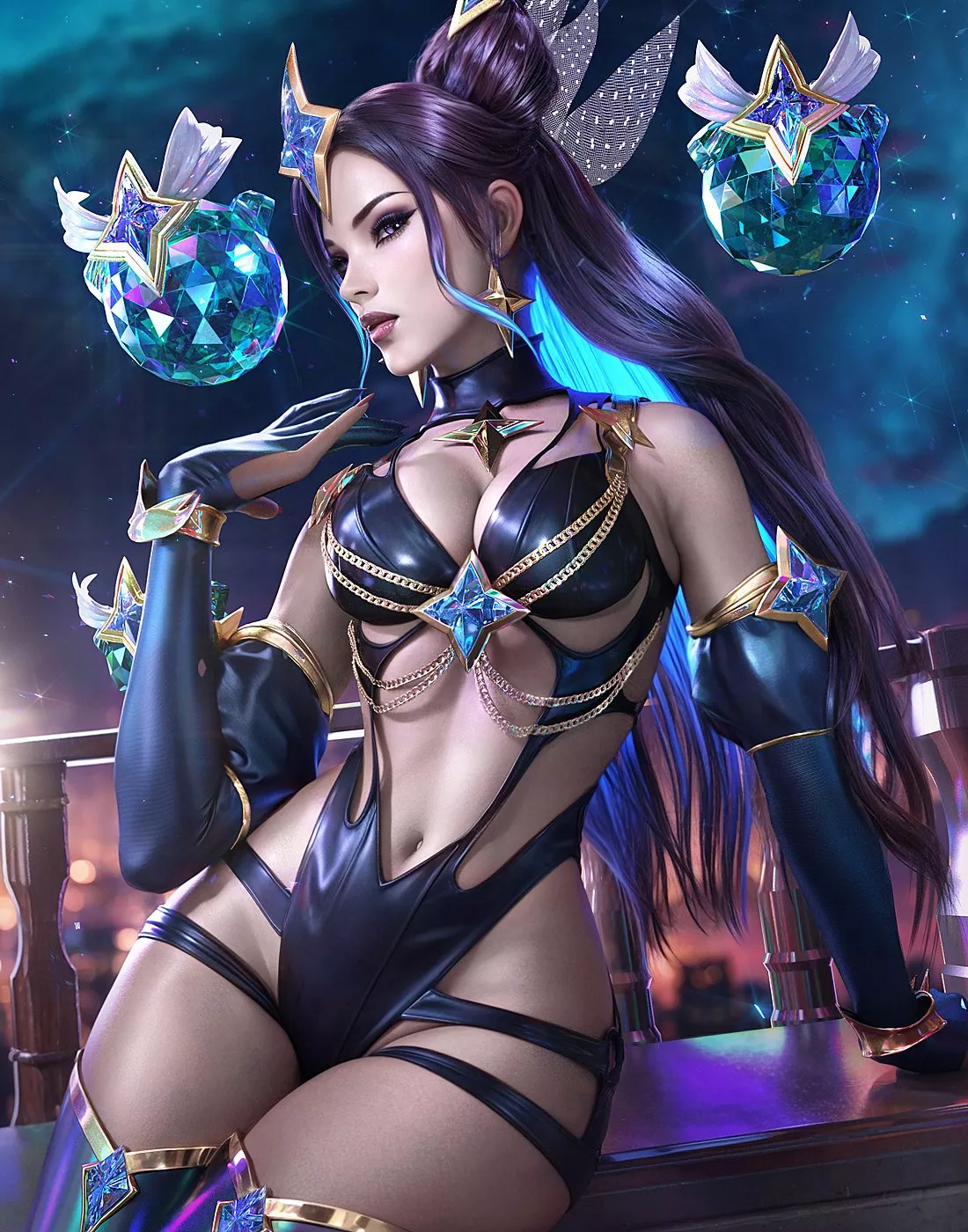 Prestige Star Guardian Syndra Pin-Up (7bdream) posted by Allan_Breno