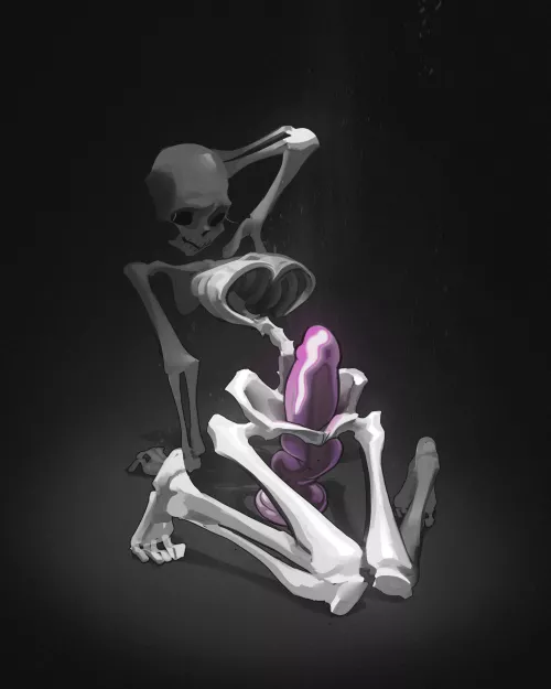 ♫ Spooky, sexy skeletons send shivers down your spine! ♫ (TofuCushion) by CharybdisLeviathan