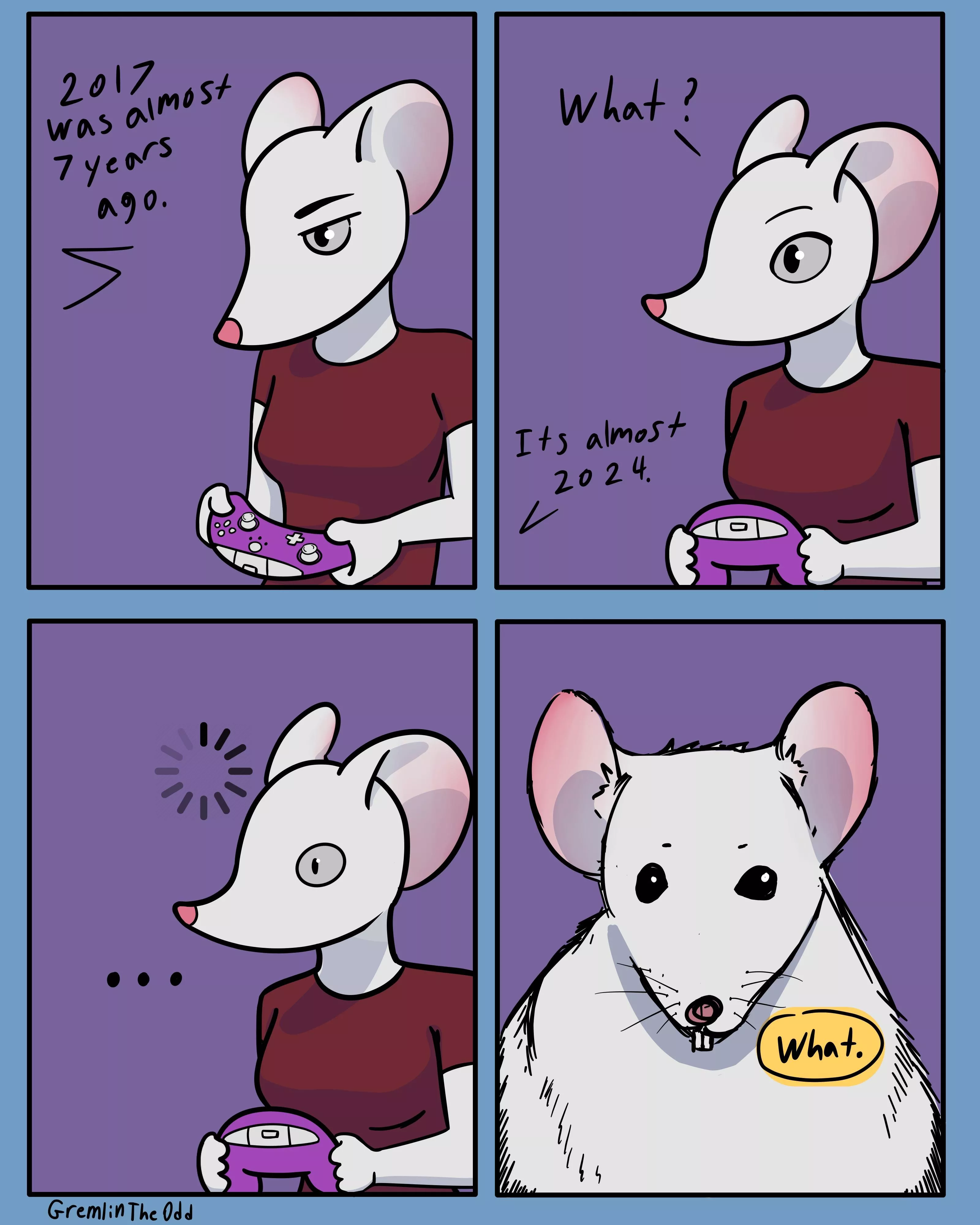 Time isn’t real posted by gremlintheodd