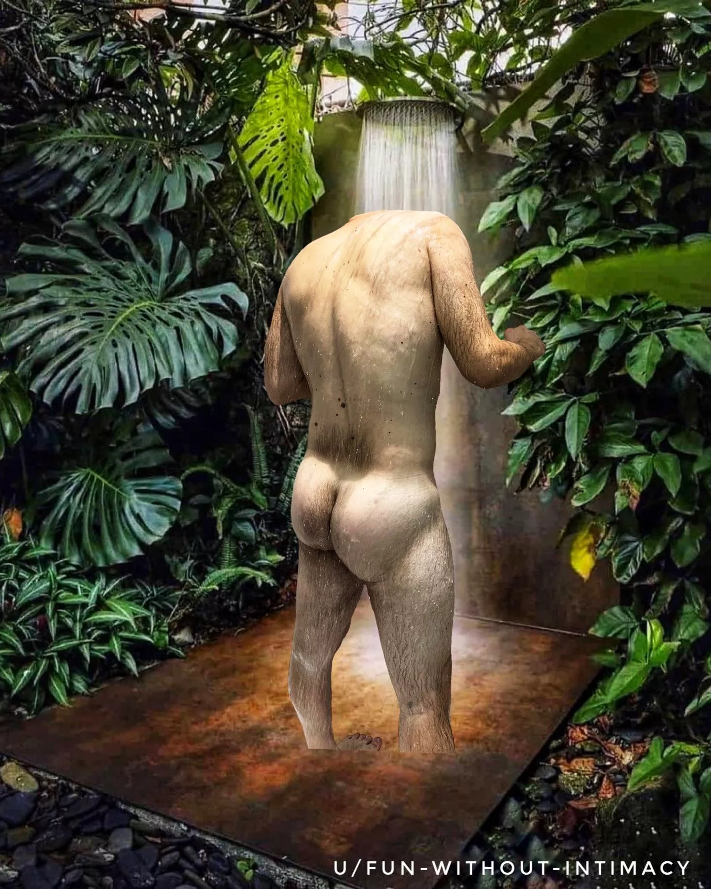 Unusual Outdoor Showering posted by Fun-Without-Intimacy