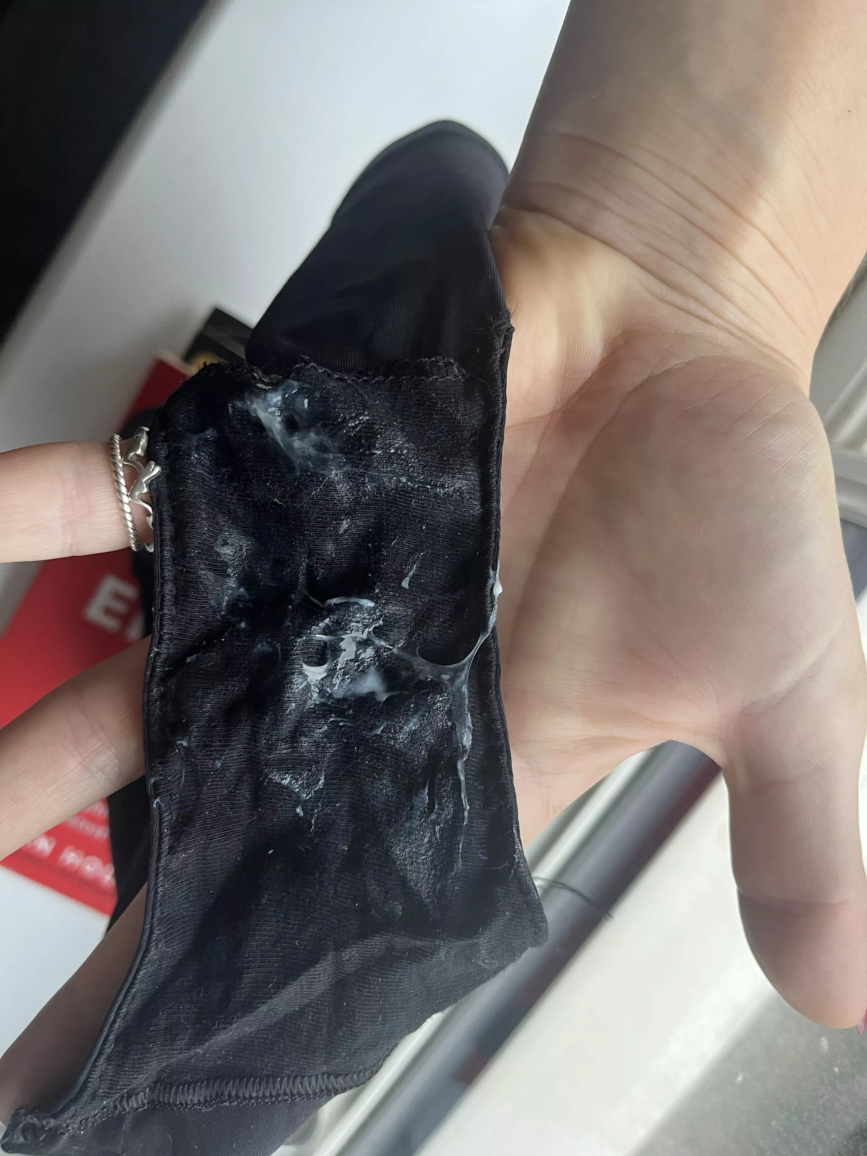 What my panties look like after being stuffed posted by fitasfxckOF