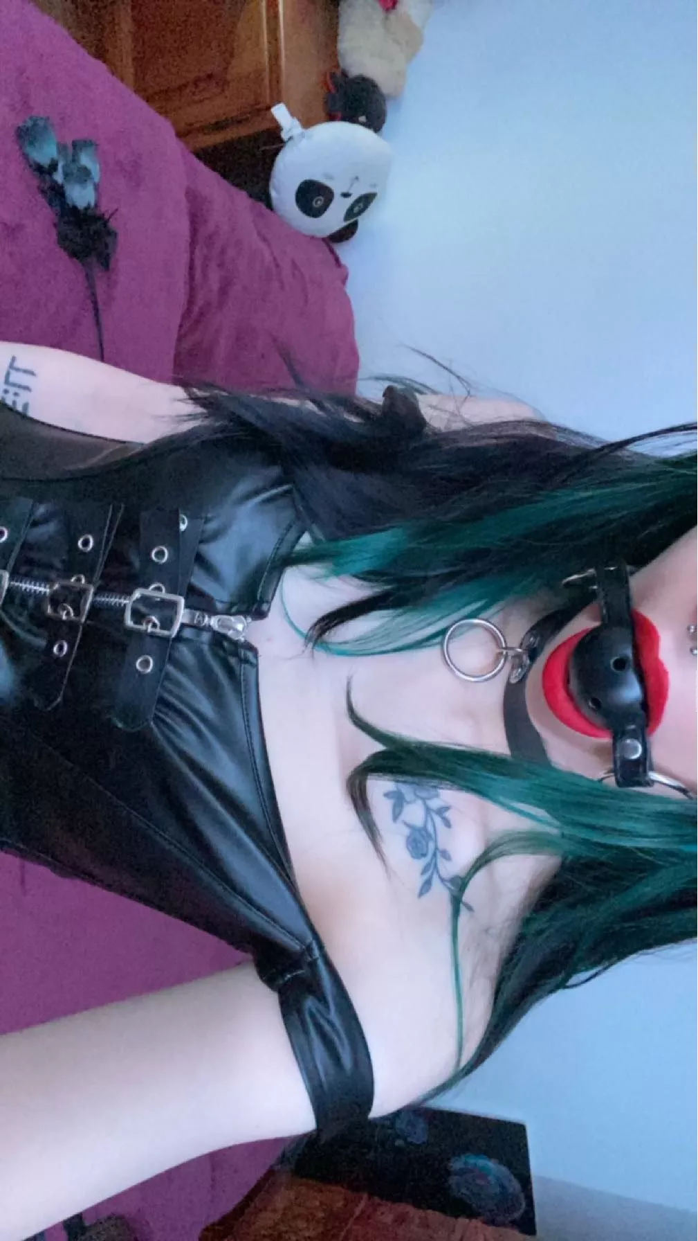 What's more fun than leather and gags? posted by theblackkittenmeow
