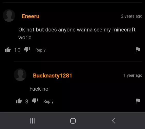 Why watch look at intense dickriding when you can see this mf's minecraft world? by Ulawae