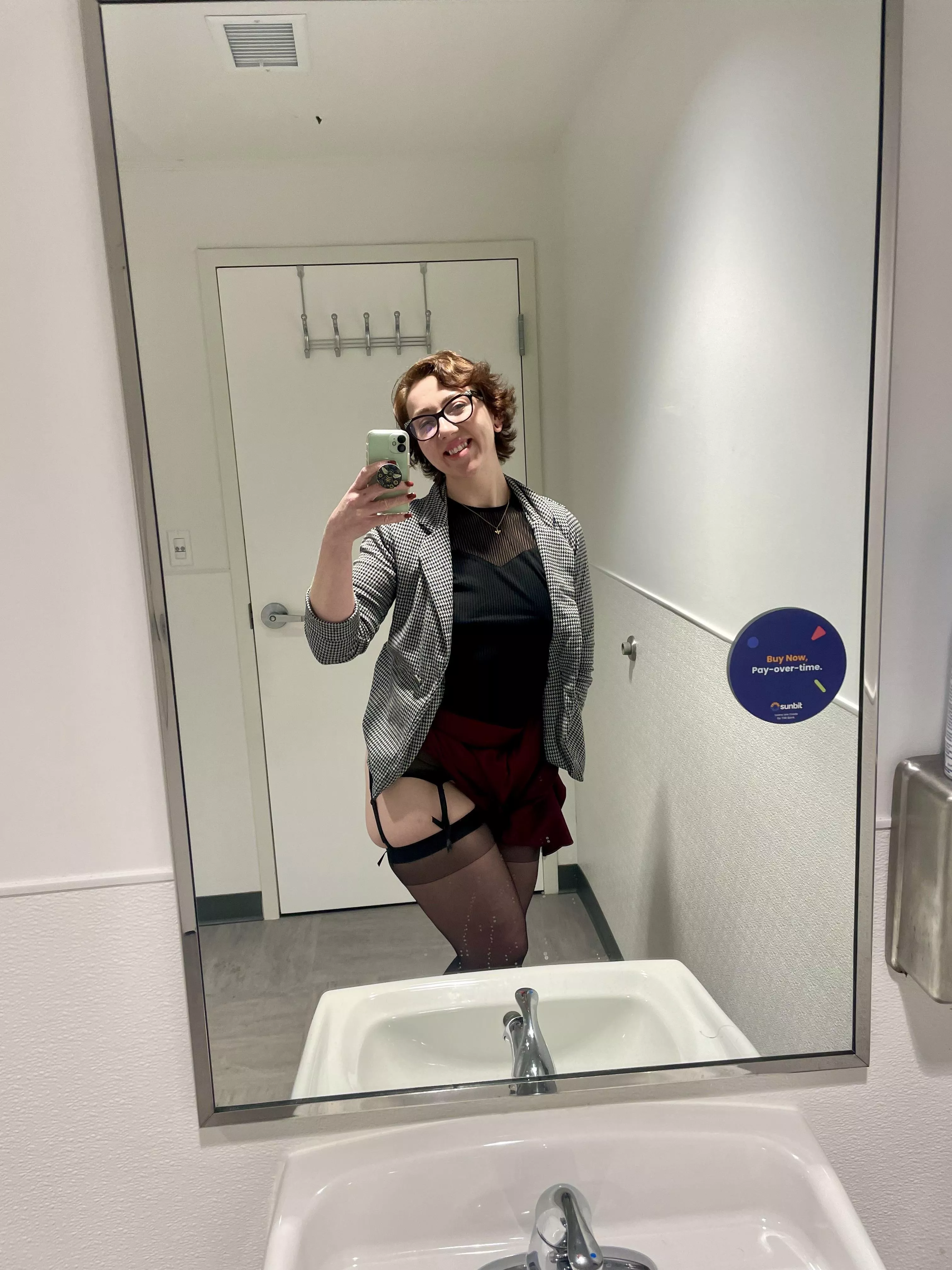 Am I wearing panties? I think we all know the answer. posted by StupidSexySnoo