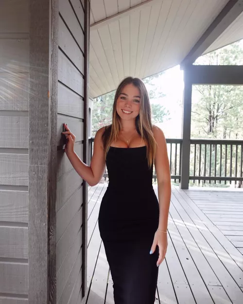 Black dress by Practical-Kitchen194