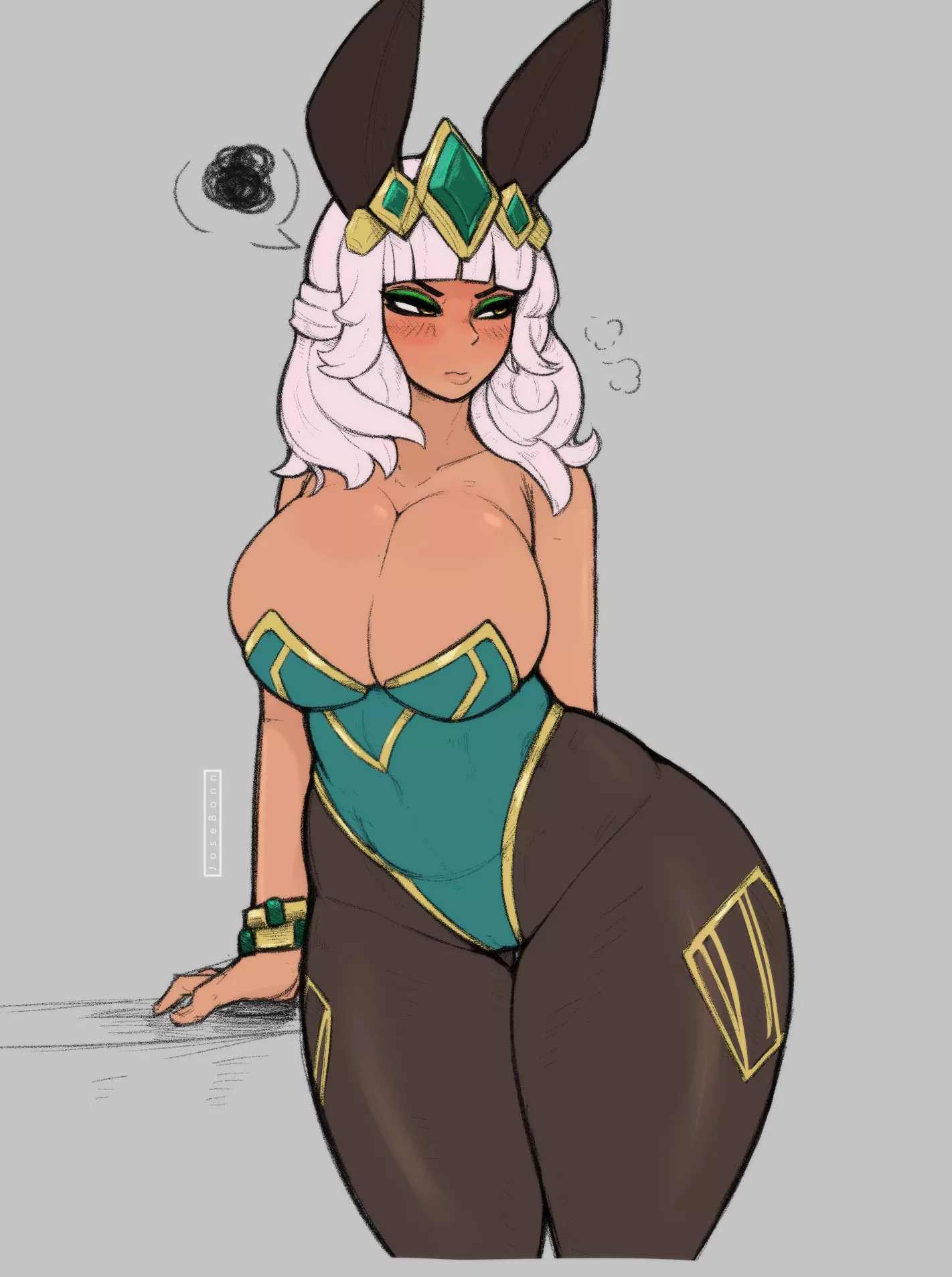 Bunny Qiyana (lemonhope) posted by ThighEclipse