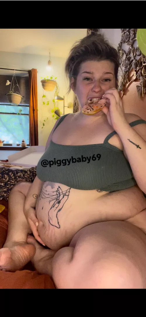 I did nothing but eat and play with my asshole today by piggybaby69