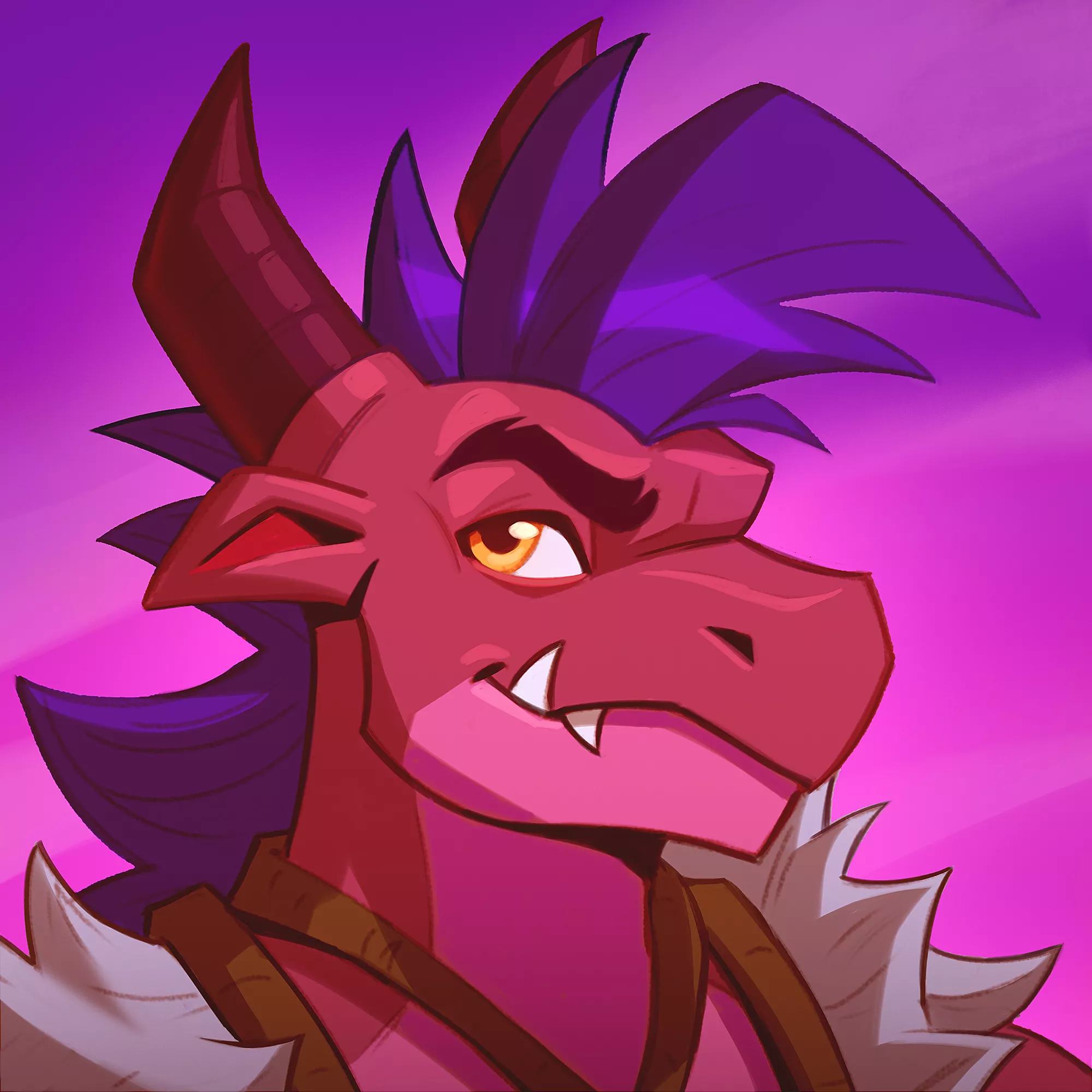 icon of a new oc I created posted by isacmirandaart
