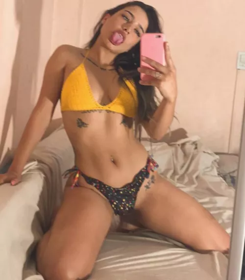 It's starting to get hot here, not just the weather 🙈 by HelloKittyBabyyy21