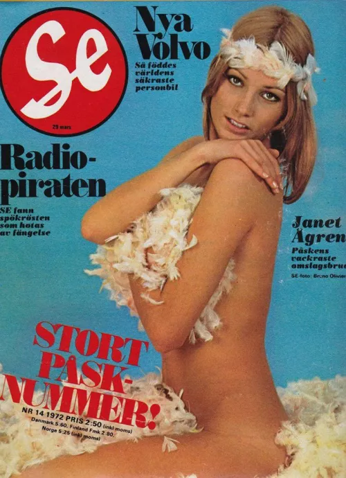 Janet Agren, Se Magazine, 1972 by dreamon86